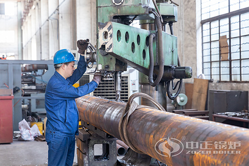 生物質鍋爐廠家 ，6噸燃煤燃生物質兩用顆粒蒸汽鍋爐多少錢
